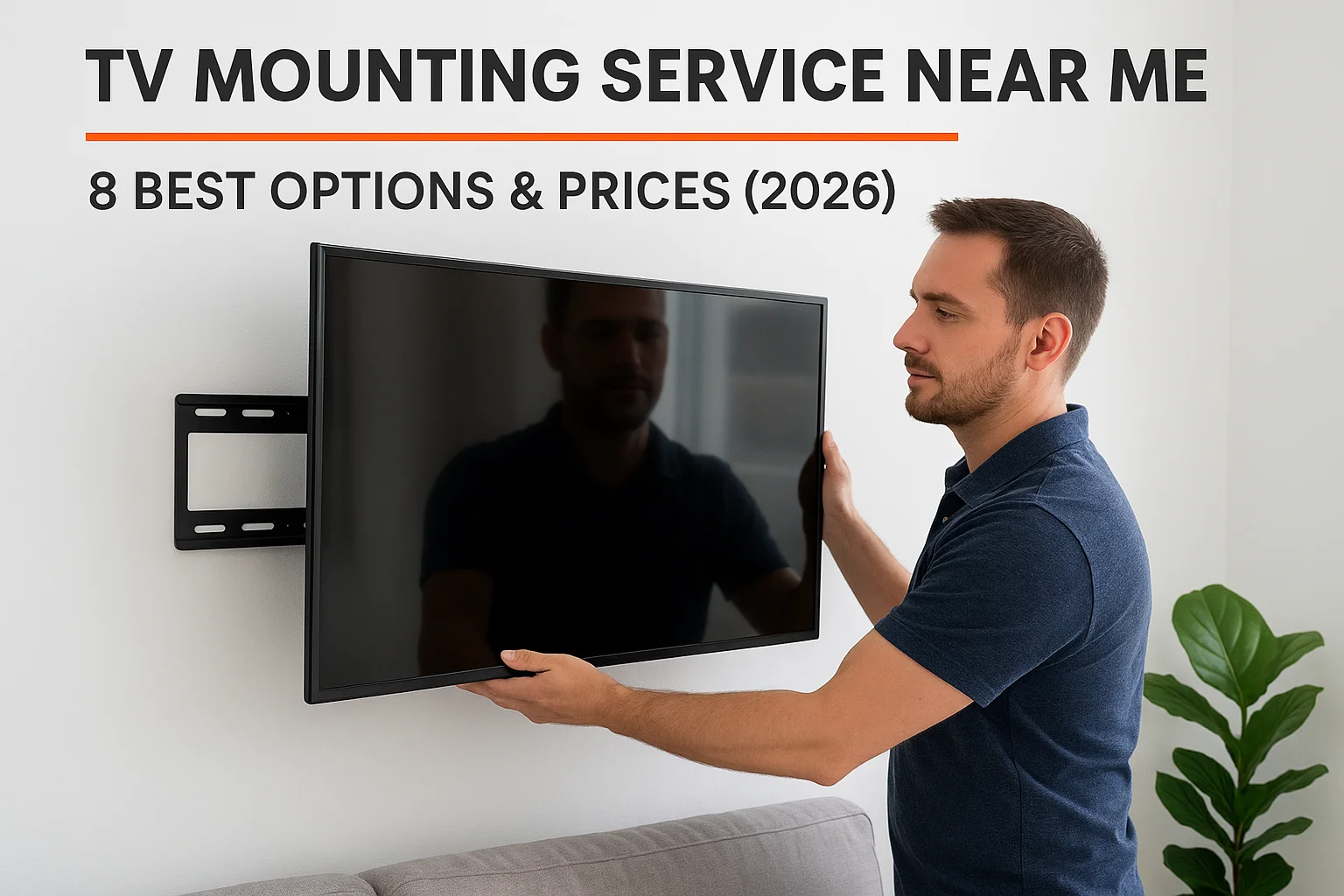 TV Mounting Service Near Me: 8 Best Options & Prices (2026)