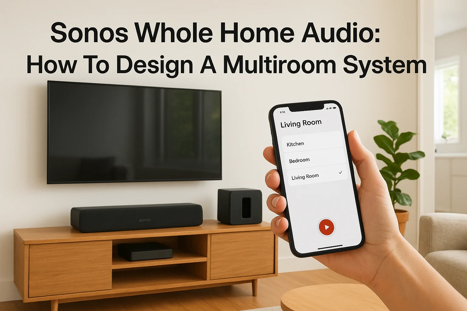 Sonos Whole Home Audio: How To Design A Multiroom System