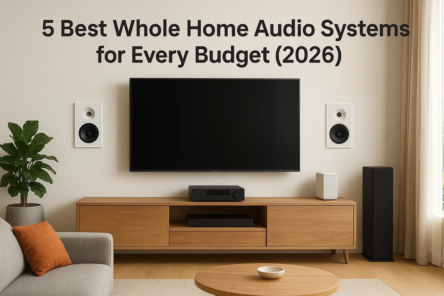 5 Best Whole Home Audio Systems for Every Budget (2026)